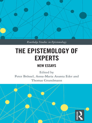 cover image of The Epistemology of Experts
